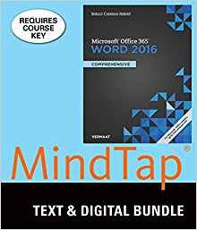 Bundle Shelly Cashman Series Microsoft Office 365  Y  Word 2