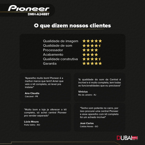 Central Multimidia Pioneer Volkswagen Space Cross 2013