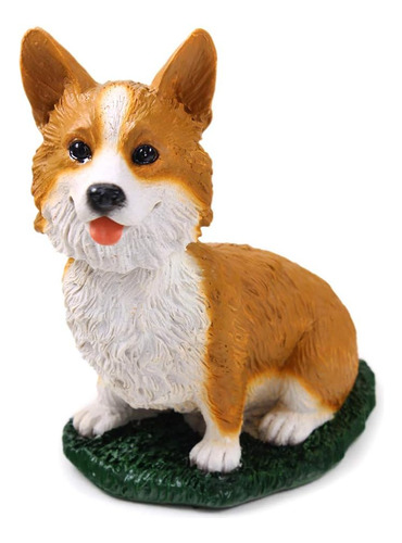 Animal Den Corgi Pembroke - Figura De Perro Bobblehead Pa