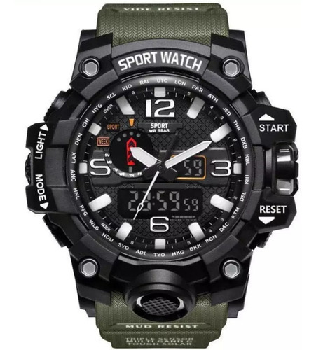 Relógio Masculino Militar Esportivo Digital Sport Whatc 1545