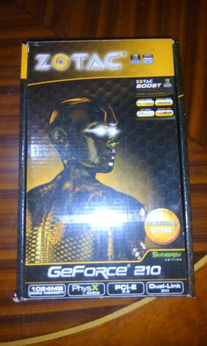 Tarjeta De Video Zotac Geforce 210 1gb Ddr3