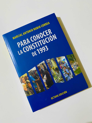Para Conocer La Constitución De 1993 - Original Nuevo