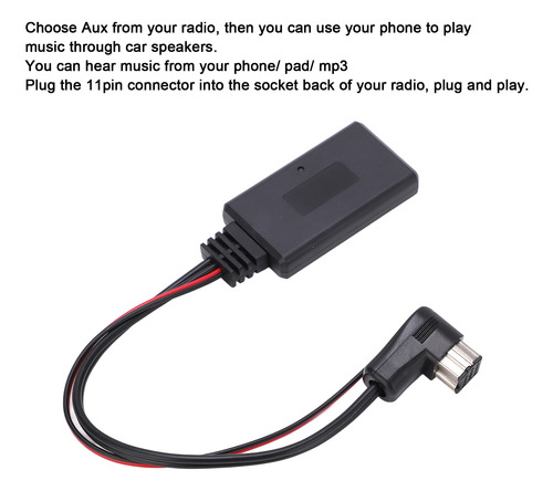 Receptor De Audio Bluetooth De 11 Pines Para Pioneer