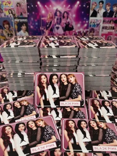 Kit 800 Cards K Pop, Blackpink Bts, Stray Kids, 200 Pacotes