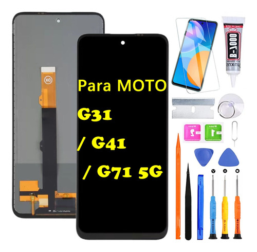 Para Motorola Moto G31 G41 G71 5g Pantalla Táctil Lcd Incell