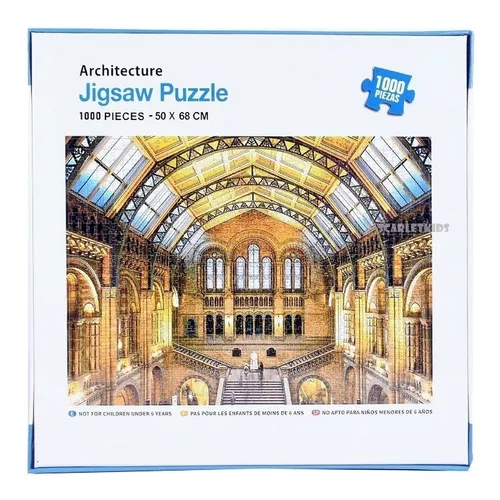 Puzzle 1000 Arquitectura Salon Jigsaw