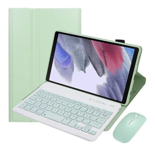 3pcs Funda Con Teclado Y Ratón Para Samsung Tab A7 Lite