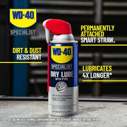 Lubricante Seco Wd-40 Specialist Con Smart Straw, 10 Oz