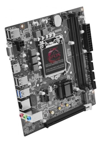 Placa Mãe Afox H110 Ih110d4-ma2 Intel 1151 Ddr4 Uatx Hdmi