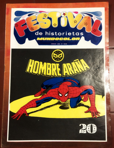 1980 Tapa El Hombre Araña Revista Historietas Unica Uruguay 