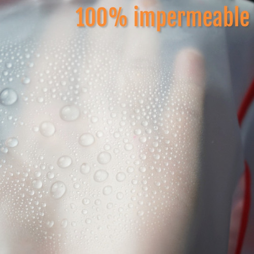 Imagen 3 de 6 de Capa Perro O Gato Lluvia 100% Impermeable Talla S Cómoda