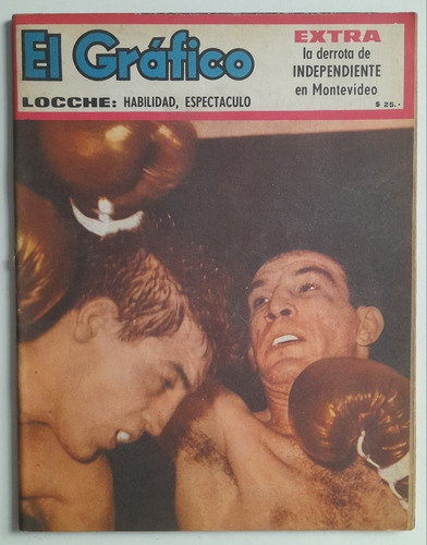 Revista El Grafico 2375 Independiente All Boys Chicago 1965