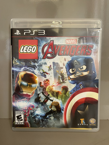 Lego Marvel Avengers Ps3 Impecável (Usado)