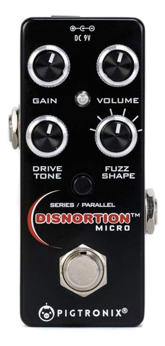 Otro Pedal De Efectos De Distorsión De Guitarra, Negro (ofm)