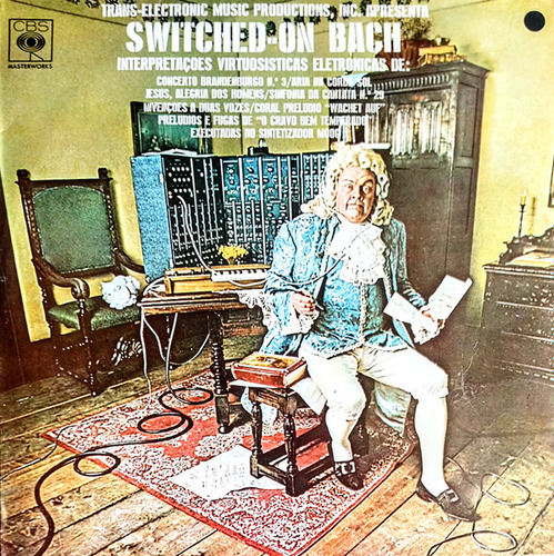 Vinilo De Época Walter Carlos - Switched-on Bach