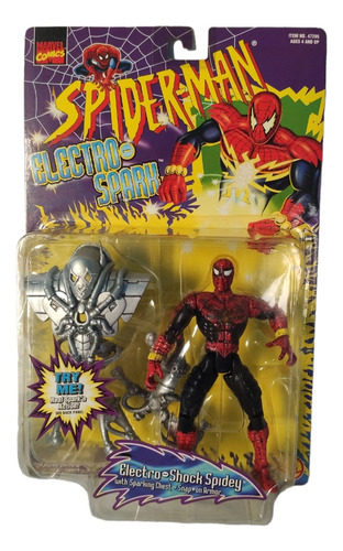 Toybiz 1997 Marvel Comics Spider-man Electro Shock Spidey Jp