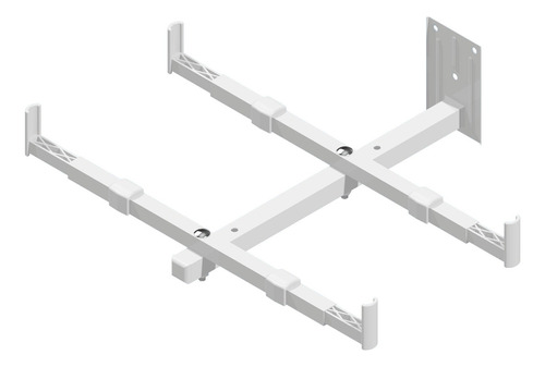 Suporte De Parede Fixo Micro Ondas Forno Elétrico Branco