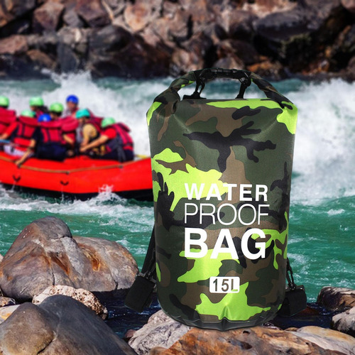 Mochila Impermeable Roll Top Mochila Flotante Para Viajar