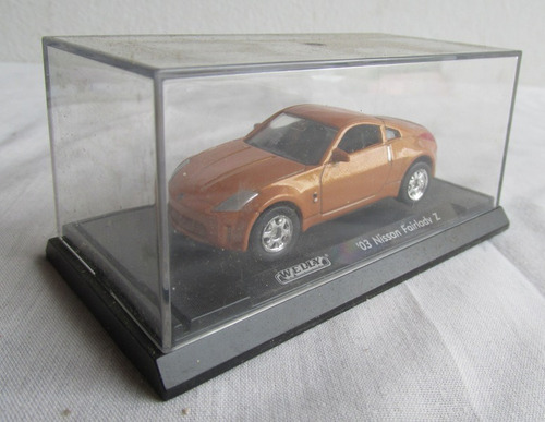 Blitz envío nissan fair lady Z azul//Blue 1:34-39 Welly modelo auto nuevo con embalaje original