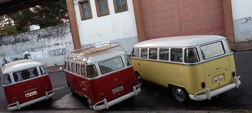 Kombi Antiga Vw Van Mod. Samba E Teto Solar - Por Encomenda