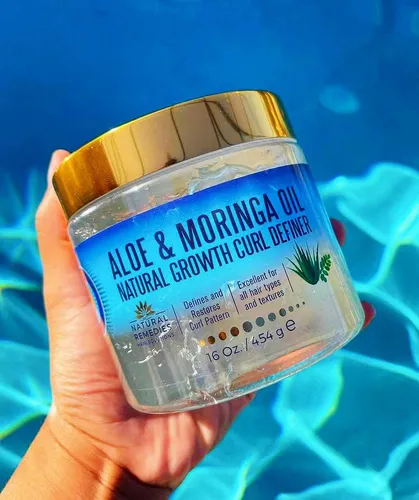 Aceite De Aloe Vera Y Moringa Curl Definer Nefertiti's Secre
