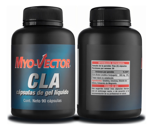 Myo Vector Cla 90 Capsulas Sabor Capsula Gel