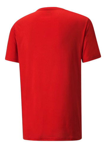 Playera Puma Hombre Merchants Active Tee Rojo Entrenamiento