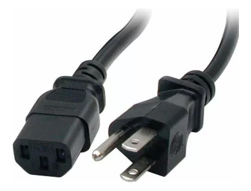 Cable De Corriente Para Cpu Fuente De Poder Monitor Pc 110v