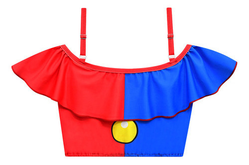 Trajes De Baño 3pcs Bañador Digital Circus Para Niños Ropa .