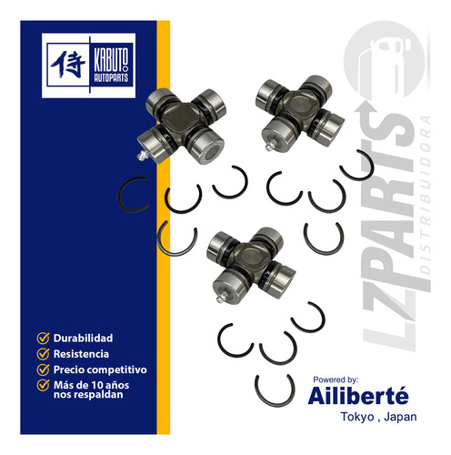 Kit Crucetas Cardan Urvan 2.4l 2001 - 2013 3pz