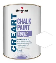Comprar Chalk Paint Creart Sinteplast 1l - Blanco Algodon - F R -