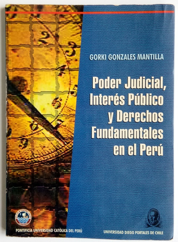 Poder Judicial Interés Público Derechos Perú Gonzales Libro