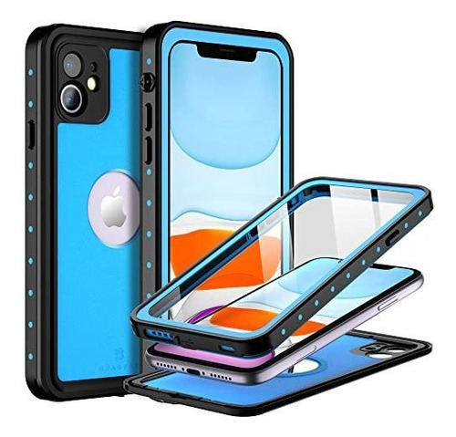 Para Apple iPhone 11 Funda Impermeable, Beastek Nre Rgn6s