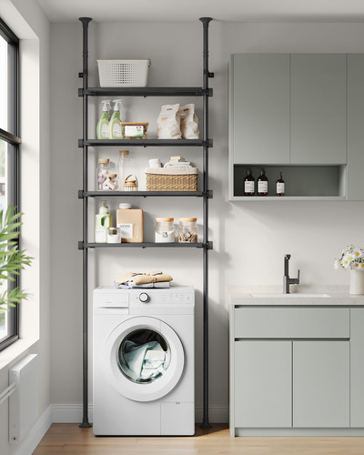 Organizador De Baño De 4 Niveles, Ajustable Y Extensible