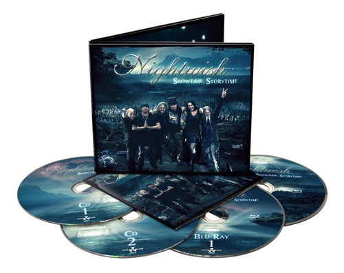 Nightwish Showtime Storytime 2blu-ray+2cd Digipack En Stock