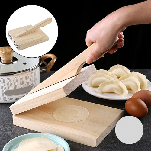 Espremedor De Bolinhos Chinês Gyoza Pizza Maker Dough Press