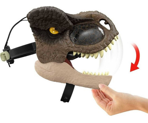 Mascara Dinosaurio Tyrannosaurus Rex Dominion Con Sonidos | Envío gratis