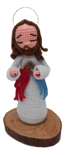 Jesús De La Misericordia Hecho A Mano En Crochet