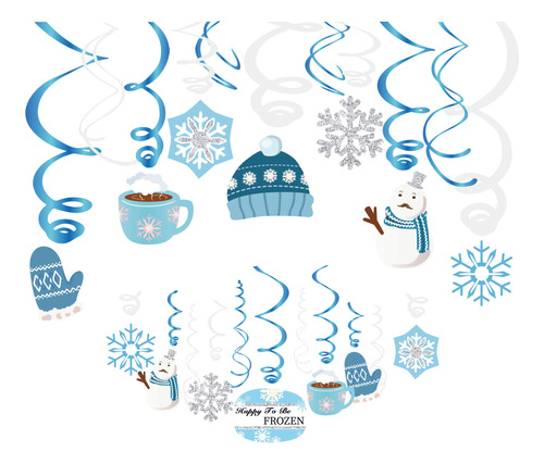 Muneco De Nieve De Navidad, Copo De Nieve, Invierno, Decorac