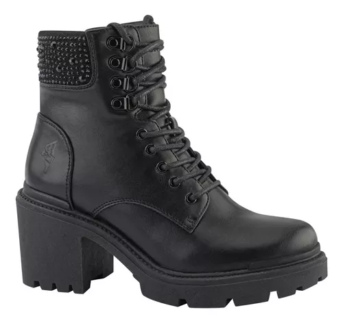 Bota Militar De Mujer Goodyear Negra De Calidad!