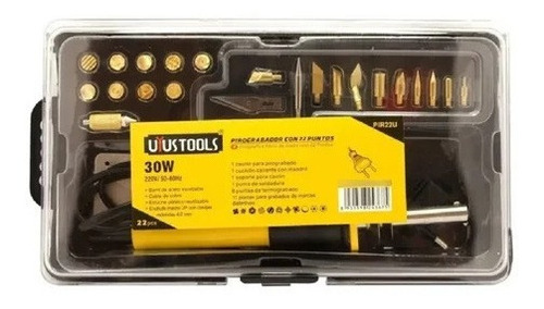Imagen 3 de 5 de Pirograbador 22 Puntas 30 W - Ideal Artesanías - En Oferta
