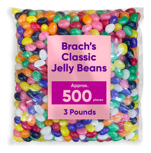 Brachs Classic Jelly Beans - Bolsa A Granel De 3 Libras De C