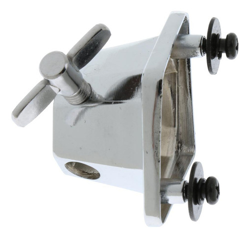 1 Pieza Soporte De Pierna De Tom Piso Cromado Bracket Para