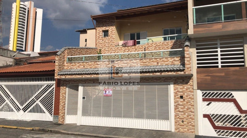 Sobrado A Venda No Bairro Vila Guiomar Em Santo André - Sp. - 1010-1
