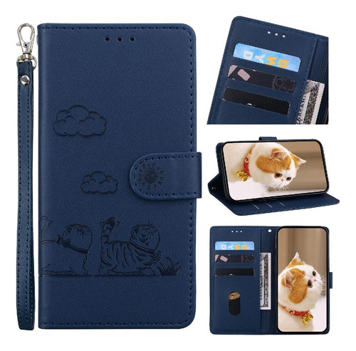 Funda Abatible For Samsung Galaxy S22 Plus Cat Rfid De
