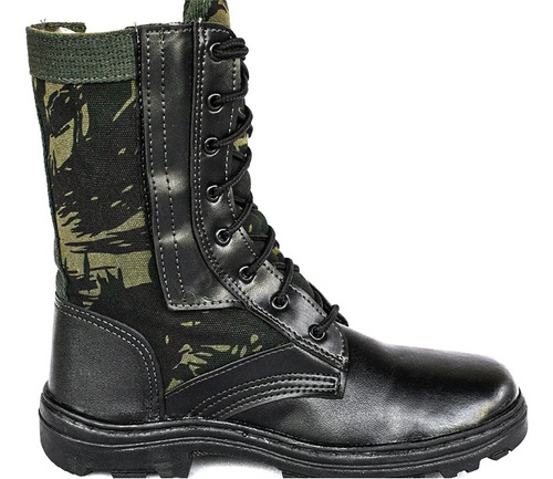 Botas Militar - Motociclista -suela Cosida- Plantilla Gel