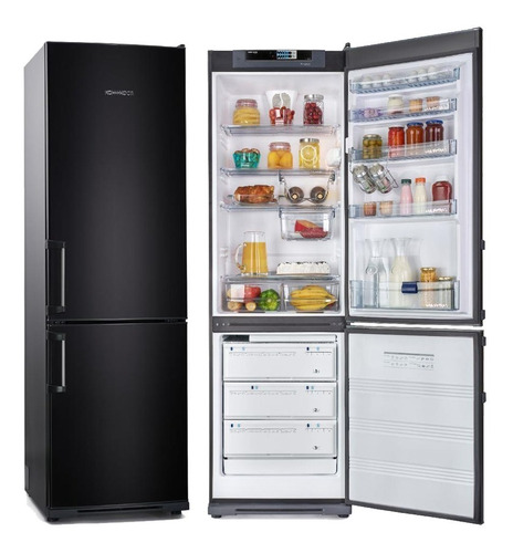 Heladera Con Freezer 367 Litros Kohinoor Kgb4094 Negra Nueva