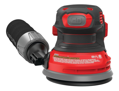 Lijadora   orbital inalámbrica Craftsman CMCW220  roja y negro 20V