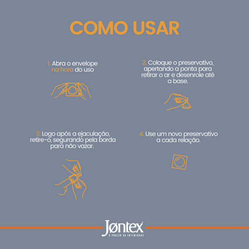 Preservativo Jontex Efeito Retardante Camisinha 18 Unid