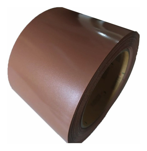 Fita De Borda 100 Mm Amadeirada Cobre Liso R3888